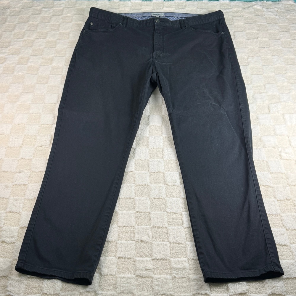 Peter Millar Size 40 Pants‎ Mens Black Casual Chinos Trousers